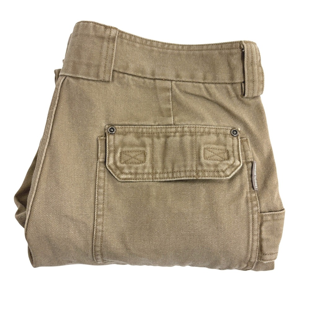 Duluth Trading Co Cargo Pants Mens 34x29 Tan Fire Hose Cotton Canvas Workwear - Picture 9 of 9